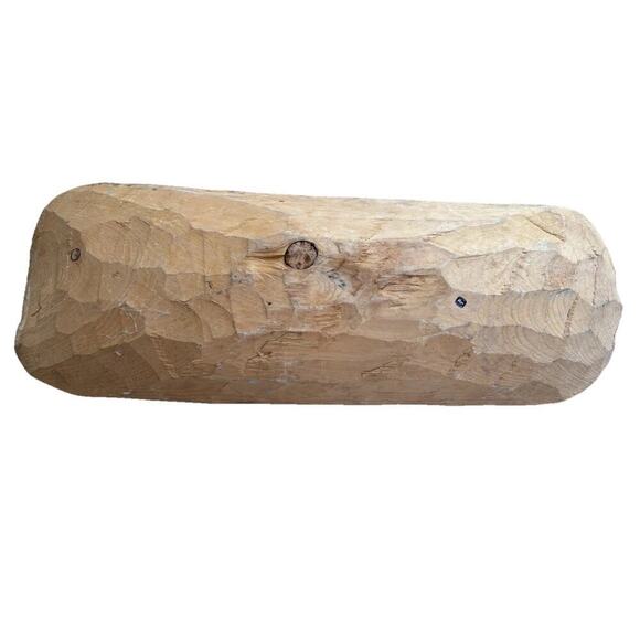 MEXICAN FOLK ART Hand Carved Decorative WOOD DISPLAY BOWL SIGNED PAINTED PUEBLO - Picture 16 of 16